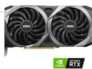 The MSI Ventus Geforce RTX 3070 8 GB card (Image via MSI)